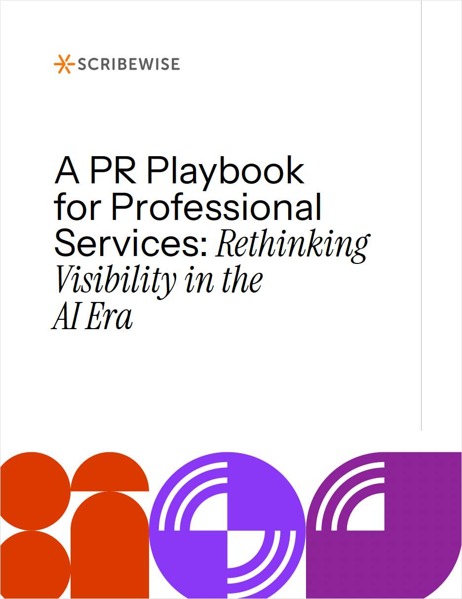 A PR Playbook for Professional Services