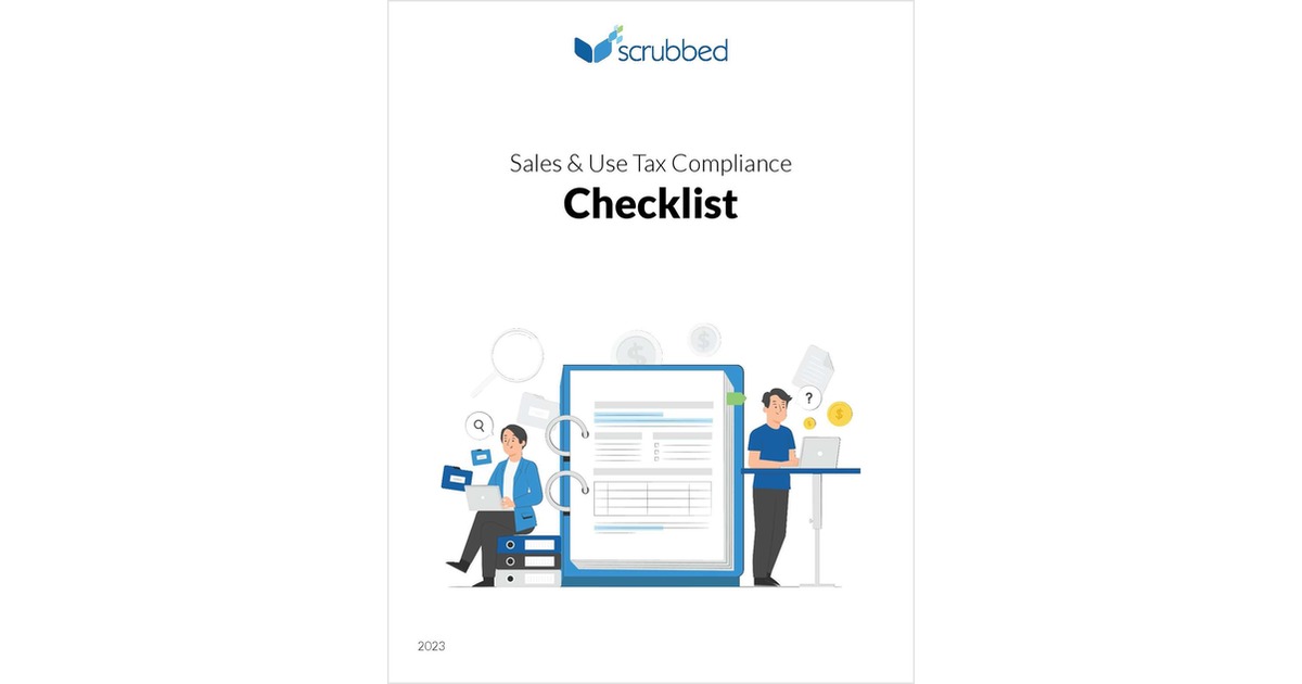 Sales & Use Tax Compliance Checklist for Companies Free eGuide