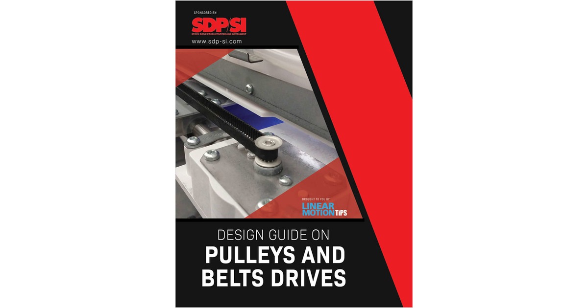 Pulleys & Belt Drives Design Guide Free Guide