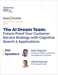 The AI Dream Team: Future-Proof Your Customer Service Strategy With Cognitive Search & Applications