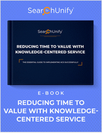Reducing Time To Value With Knowledge-Centered Service