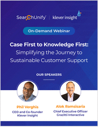 Case First to Knowledge First: Simplifying the journey to sustainable customer support