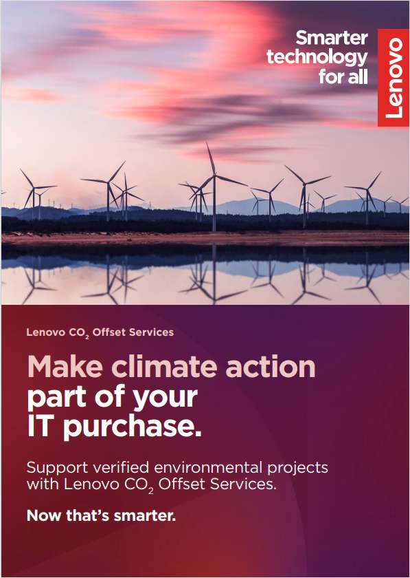 Make climate action part of your IT purchase.