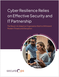 Cyber Resilience Relies on Effective Security and IT Partnership