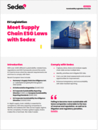 Meet Supply Chain ESG Laws with Sedex