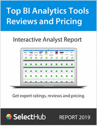 Top BI Analytics Tools 2016--Expert Reviews and Pricing