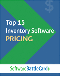 Top 15 Inventory Management Software Pricing BattleCard--Compare Essential Features and Costs