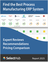 Find the Best Process Manufacturing ERP System for Your Business--Expert Comparisons, Recommendations & Pricing