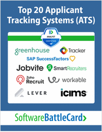 Top 20 Applicant Tracking Systems BattleCard--Greenhouse vs. Alternatives