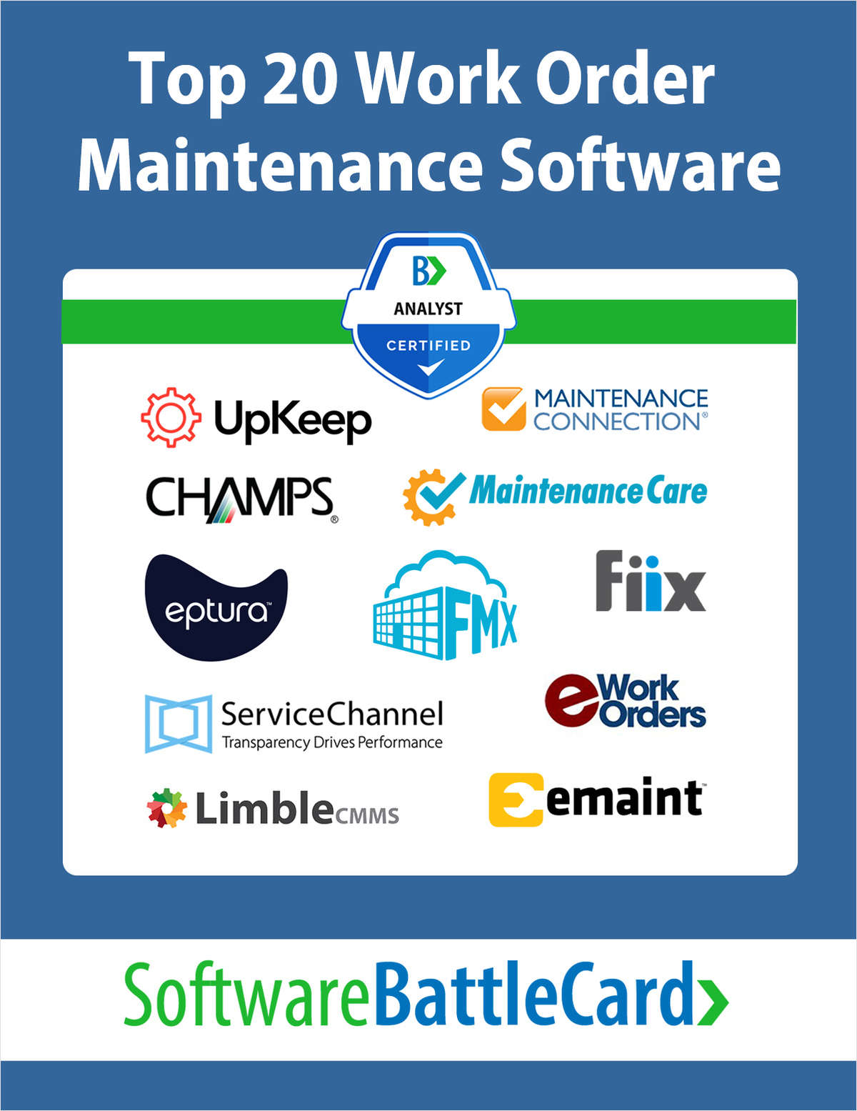 Top 20 Work Order Maintenance Software Comparison―UpKeep CMMS vs. Alternatives
