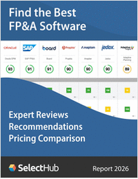 Find the Best FP&A Software for Budgeting and Forecasting--Expert Analysis, Recommendations & Pricing