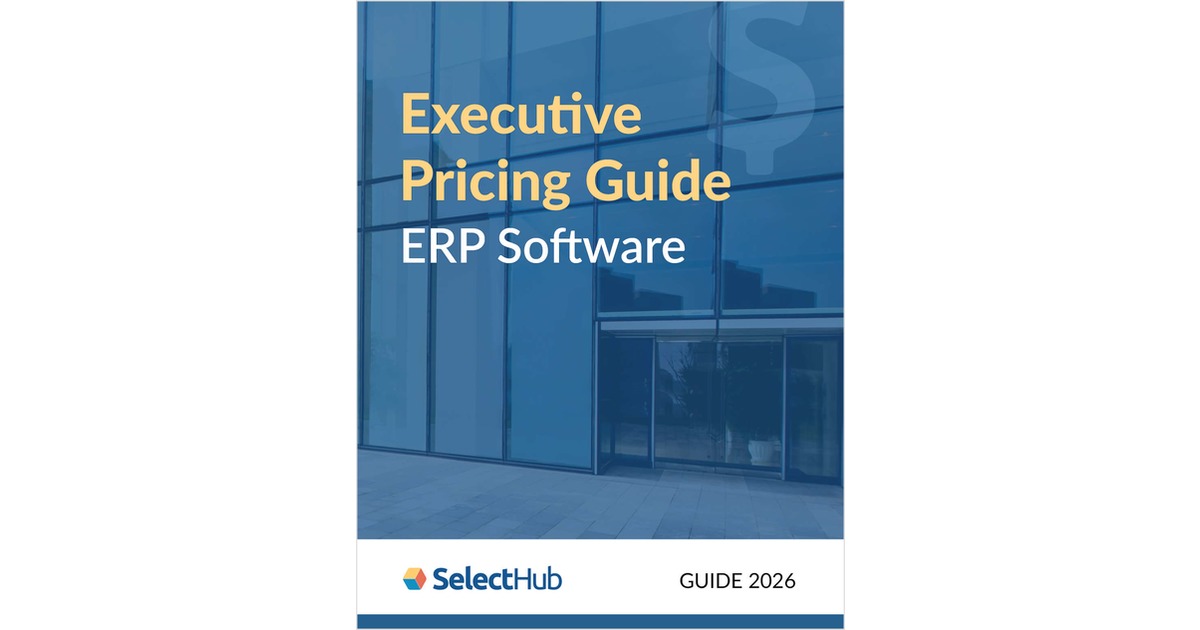 ERP Software Executive Pricing Guide 2026