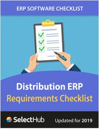 Top Distribution ERP Features & Requirements Checklist