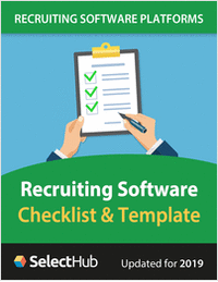 Recruiting Software Checklist & Requirements Template