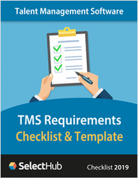 Talent Management Software Checklist and Template