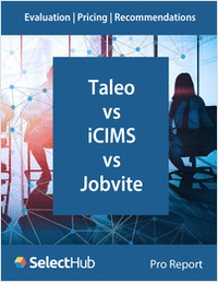 Taleo vs. iCIMS vs. Jobvite Recruiting―Expert Evaluations, Pricing & Recommendations