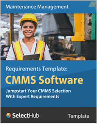 CMMS Software Requirements Gathering Template
