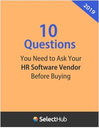 10 Questions You Need to Ask Your HR Software Vendor Before Buying