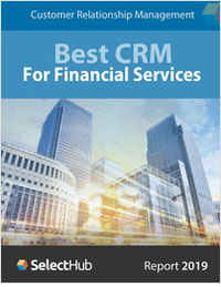 Best CRM for Banks and Financial Services in 2019