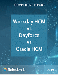 Workday HCM vs. Dayforce vs. Oracle HCM―Competitive Report