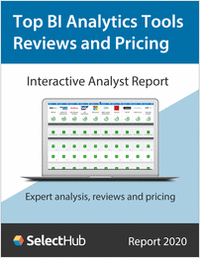 Find the Best Business Analytics Tools--Expert Analysis, Reviews & Pricing