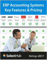 Top ERP Accounting Systems 2017--Get Key Features, Recommendations & Pricing