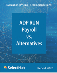 ADP RUN Payroll vs. Top Alternatives―Expert Evaluations, Pricing & Recommendations