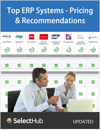 Top ERP Systems 2017--Get Expert Recommendations & Pricing Comparisons