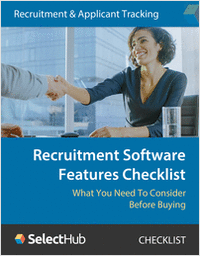 Top Recruitment Software Features Checklist--What You Should Consider Before Buying