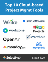 Top 10 Cloud-based Project Management Tools for 2020--Free Analyst Report