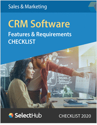 Top CRM Software Features & Requirements Checklist