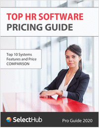 Top 10 HR Software Pricing Guide 2020