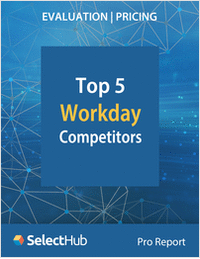 Top 5 Workday HCM Competitors--Expert Evaluations, Pricing & Recommendations