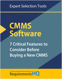 CMMS Software: 7 Critical Features to Consider Before Buying a New CMMS