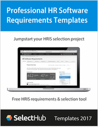 Expert HR Software Requirements Template & Free Selection Tool--Get Free Trial