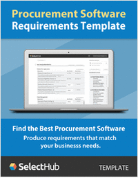 Procurement Software System Requirements Template