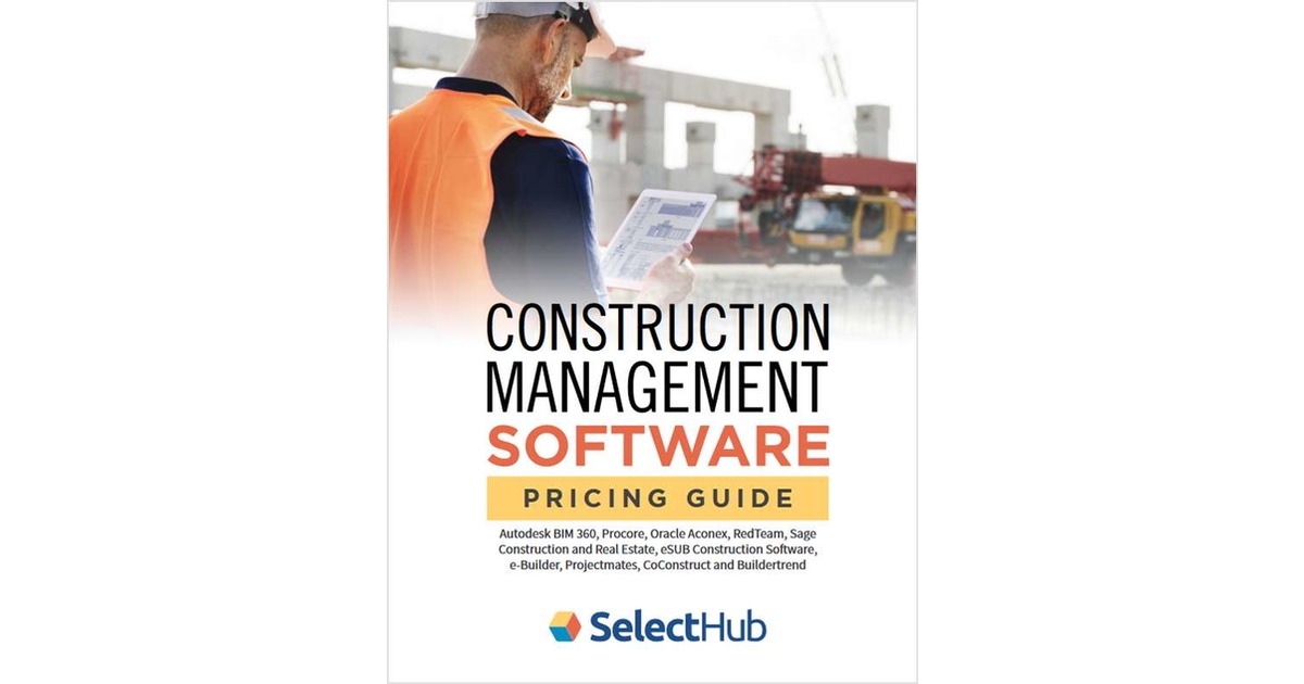 Best Construction Management SoftwareTop 10 Pricing Guide Free Guide