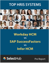 Top HRIS Comparison--Workday vs. SuccessFactors vs. Infor HCM
