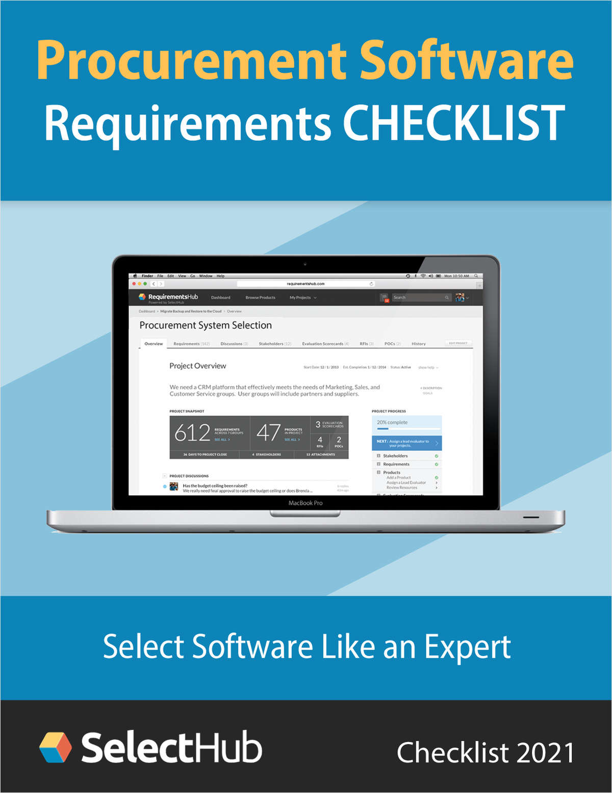 Procurement Software Requirements Checklist 2021