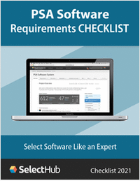 PSA Software Requirements Checklist for 2021