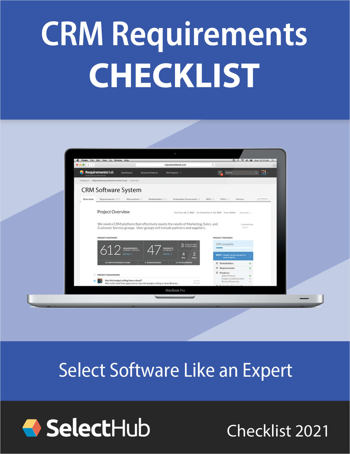 CRM Software Requirements Checklist for 2021