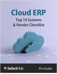 The Best Cloud ERP Software: Top 10 Picks & Vendor Checklist