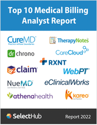 Top 10 Medical Billing Software for 2022--Free Analyst Report