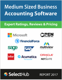 Top Accounting Software for Medium Sized Business--Expert Reviews and Pricing--Free Analyst Report