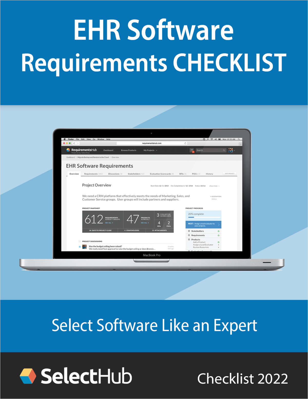 EHR Software Requirements Checklist for 2022