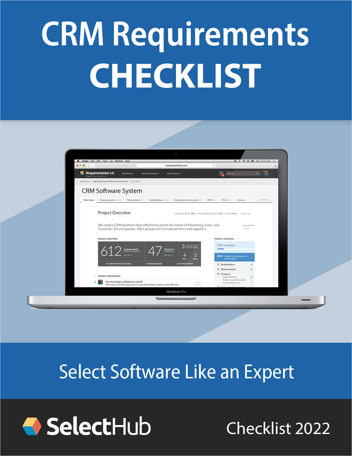CRM Software Requirements Checklist for 2022