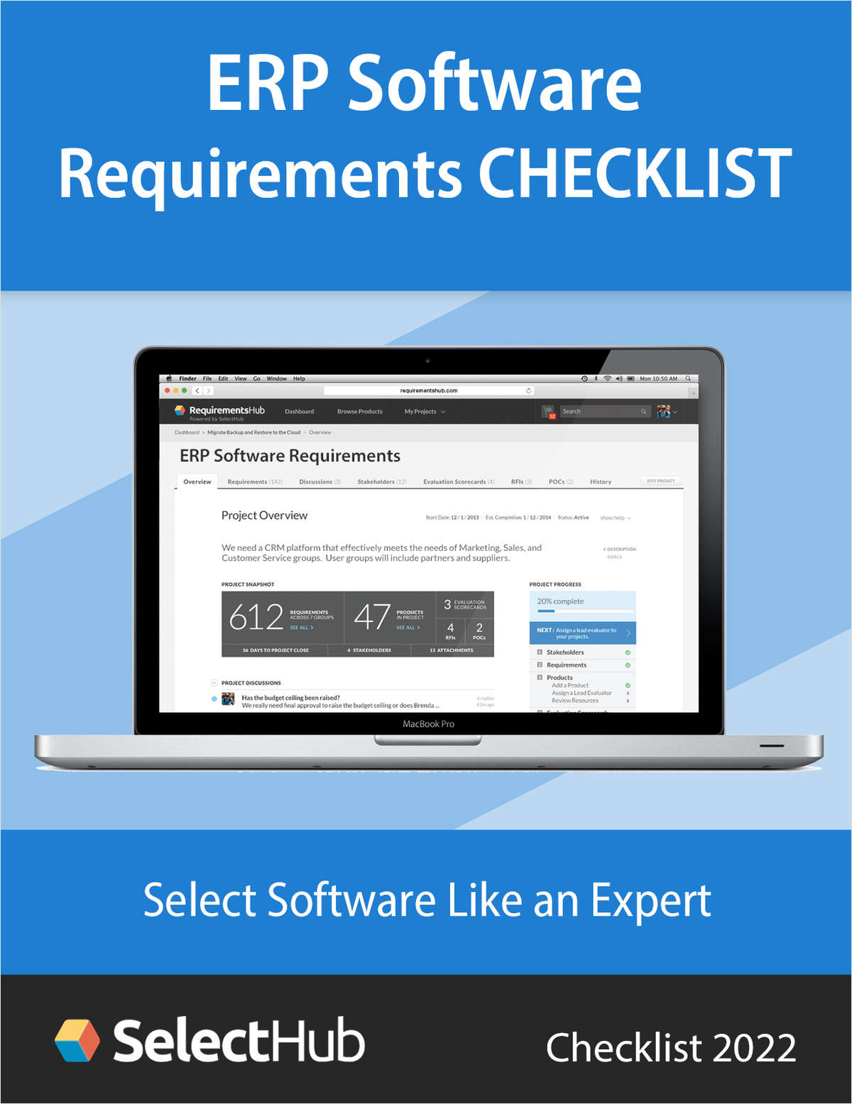 ERP Software Requirements Checklist for 2022