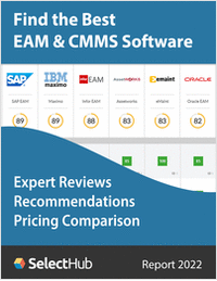 Find the Best EAM & CMMS Software--Get Expert Analysis, Recommendations & Pricing