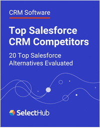 Top Salesforce CRM Software Competitors & Alternatives