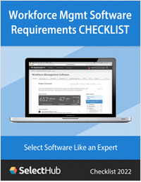 Workforce Management Software Requirements Checklist for 2022